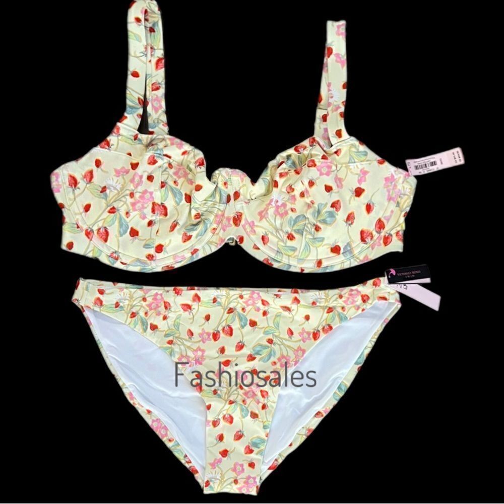 Victorias Secret Swim Wicked Push up without padding Bikini top & bottom Set